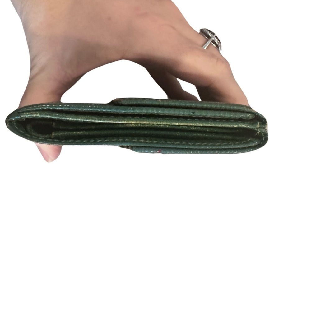 Louis Vuitton Green Epi Multi fold Wallet - Picture 2 of 7